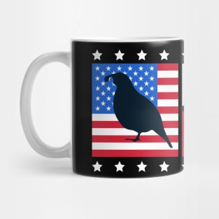 Loud and Proud American Quail USA Mug